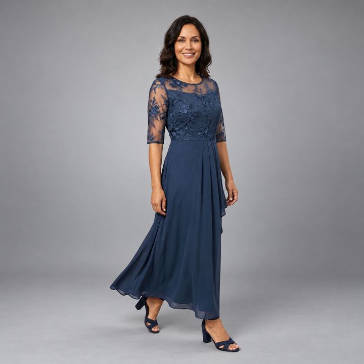 Luna | Robe Élégante en Gaze