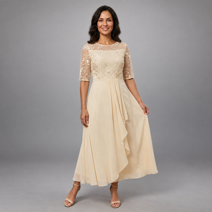 Luna | Robe Élégante en Gaze
