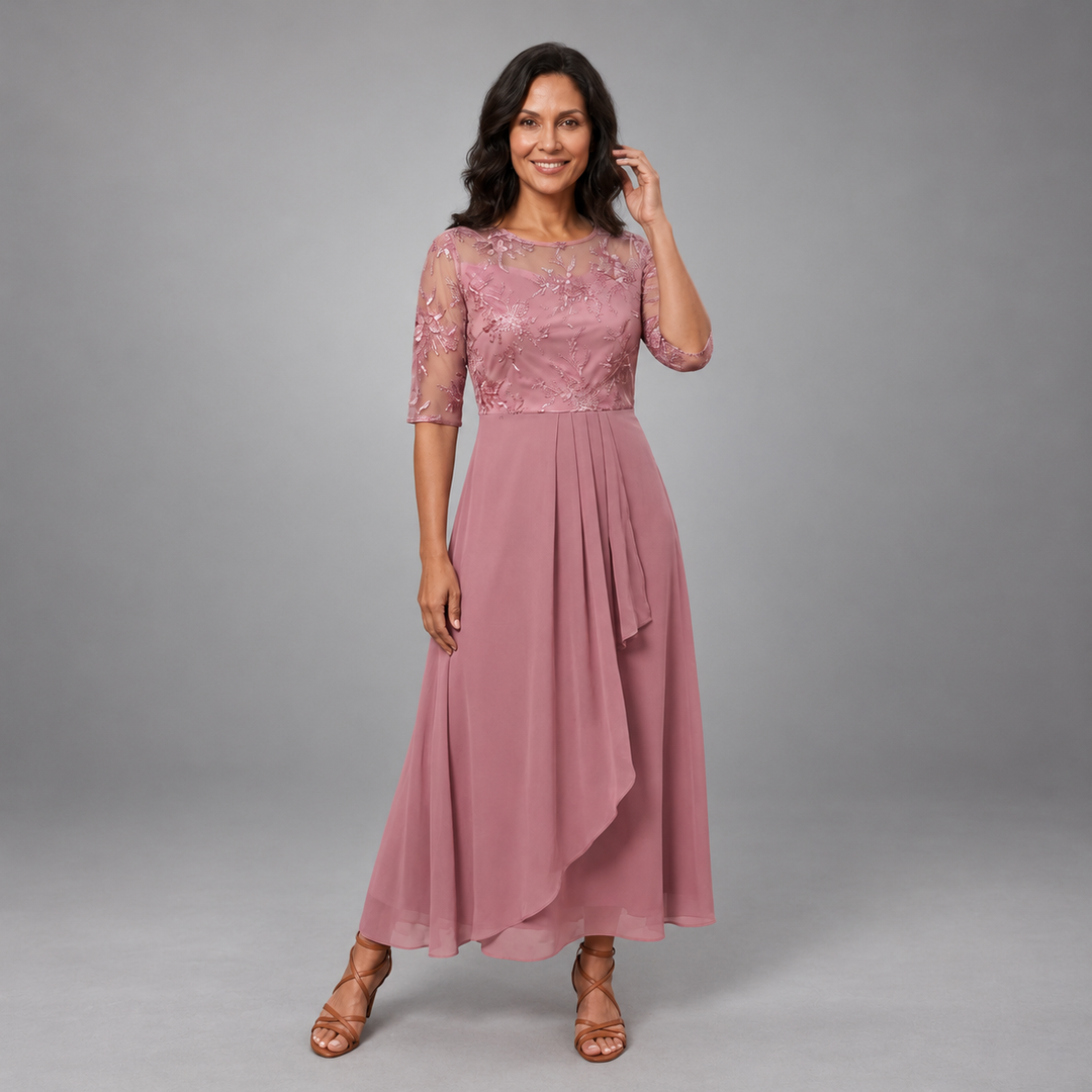 Luna | Robe Élégante en Gaze
