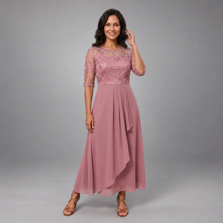 Luna | Robe Élégante en Gaze