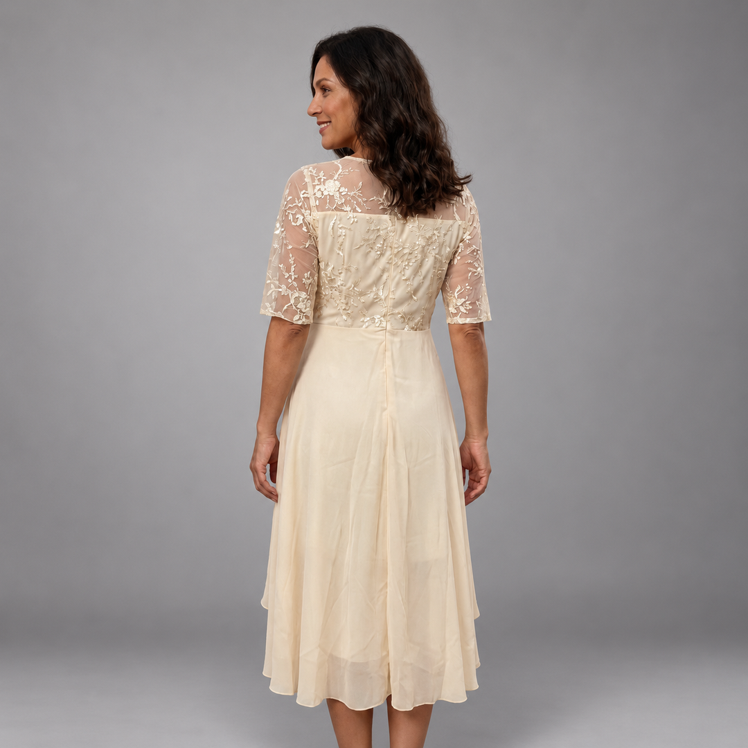 Luna | Robe Élégante en Gaze