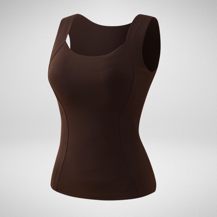 Débardeur sculptant avec soutien-gorge intégré