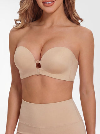 Soutien-gorge sans bretelles | fermeture sur le devant