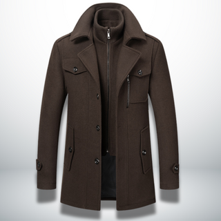 Laurentis | Le Manteau d’Hiver Élégant et Confortable pour Homme