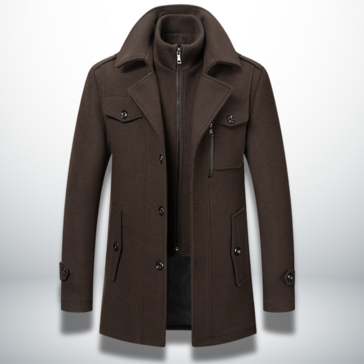 Laurentis | Le Manteau d’Hiver Élégant et Confortable pour Homme