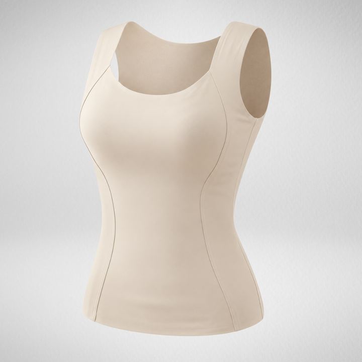Débardeur sculptant avec soutien-gorge intégré