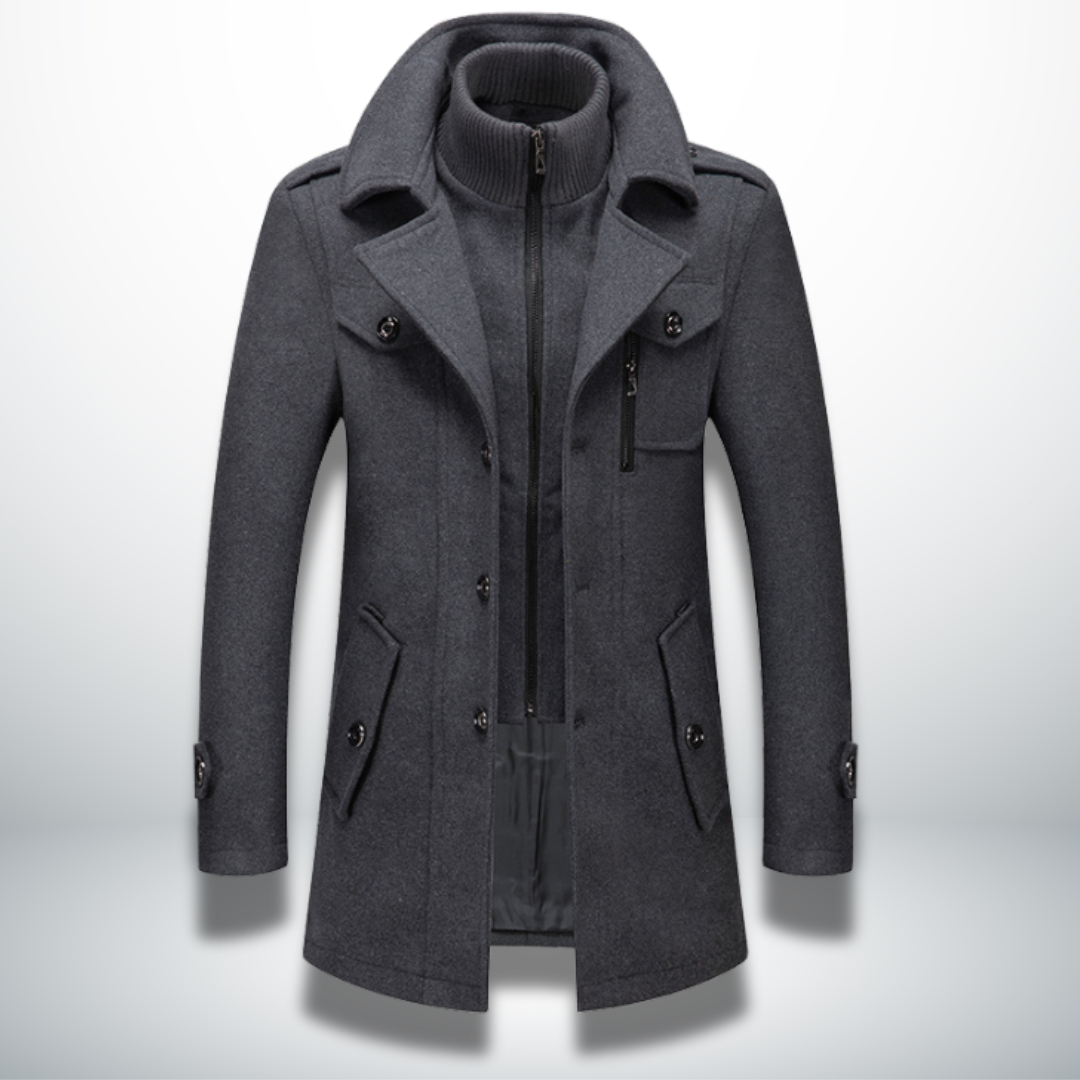 Laurentis | Le Manteau d’Hiver Élégant et Confortable pour Homme