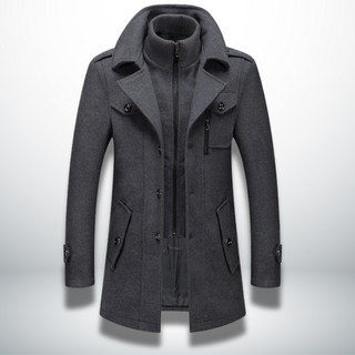 Laurentis | Le Manteau d’Hiver Élégant et Confortable pour Homme