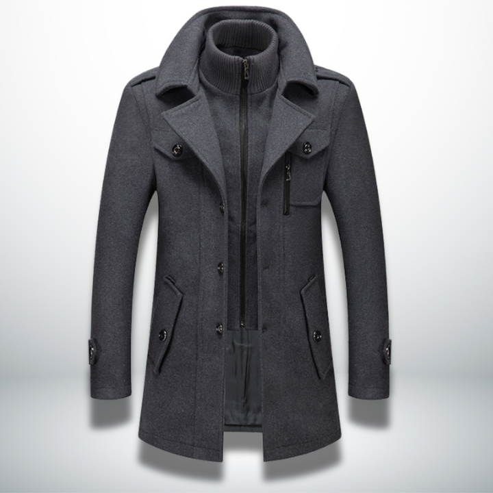 Laurentis | Le Manteau d’Hiver Élégant et Confortable pour Homme
