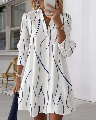 Claudine | Robe chemise élégante et fluide