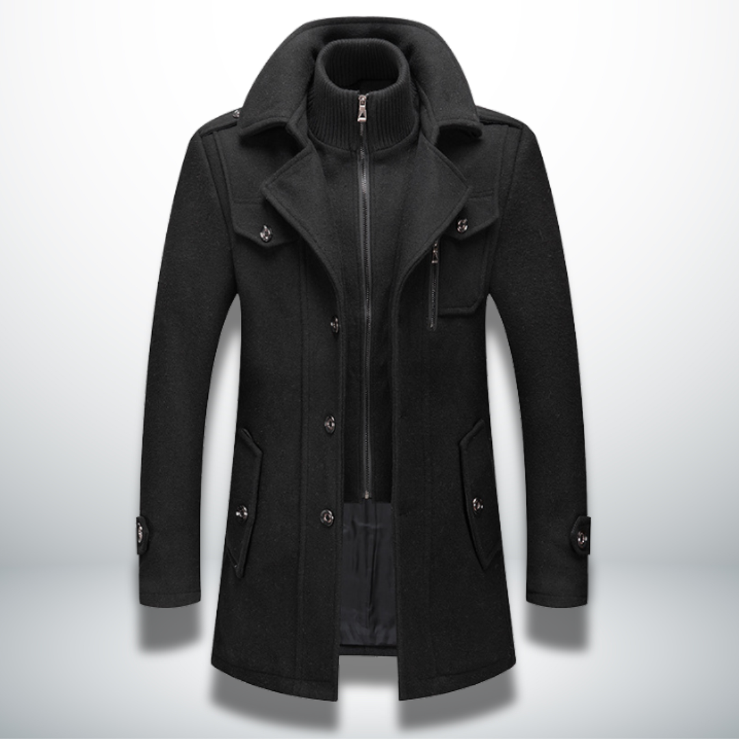 Laurentis | Le Manteau d’Hiver Élégant et Confortable pour Homme