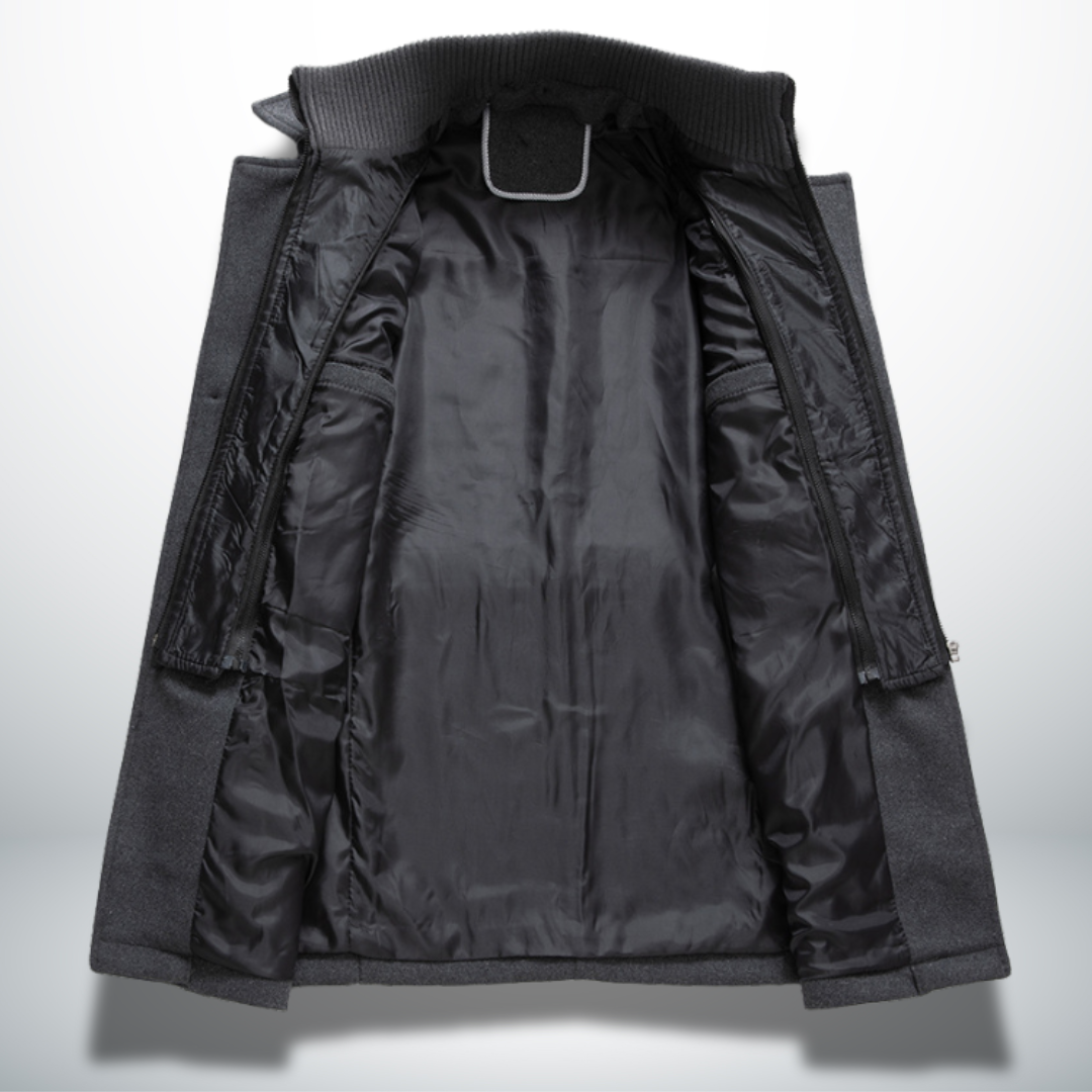 Laurentis | Le Manteau d’Hiver Élégant et Confortable pour Homme