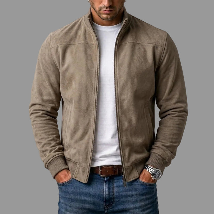 Varel | Veste bomber en daim