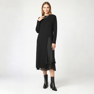 Françoise | Ensemble robe + pull chaud et élégant