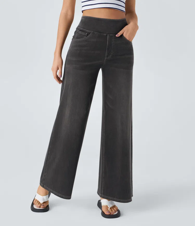 Héloïse | Pantalon large fluide confortable élégant