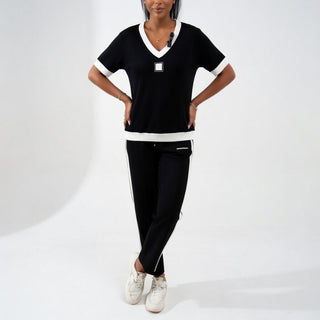 Célestine | Ensemble contrasté moderne élégant confortable