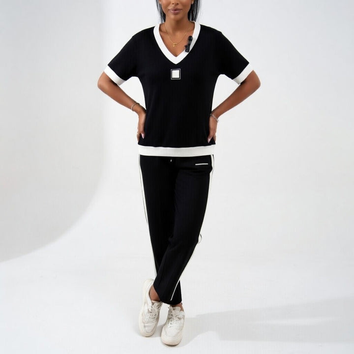 Célestine | Ensemble contrasté moderne élégant confortable