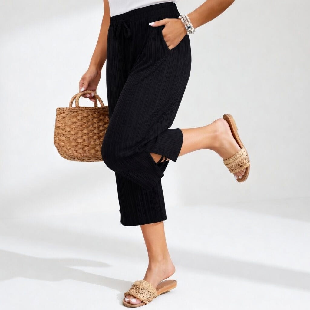 Lauréline | Pantalon fluide élégant confortable estival