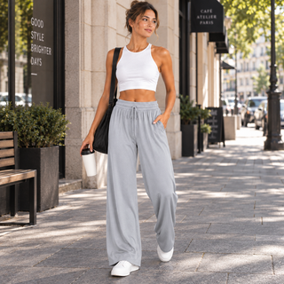 Marie | Pantalon fluide taille confortable