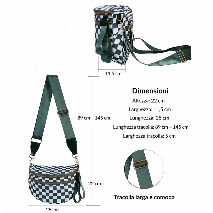 Dama | Sac à Bandoulière le Plus Spacieux