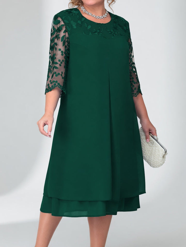 Rosévaine | Robe dentelle élégante cérémonie raffinée
