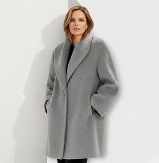 Élyane | Manteau cocon chic, chaleur douce &amp; élégance naturelle