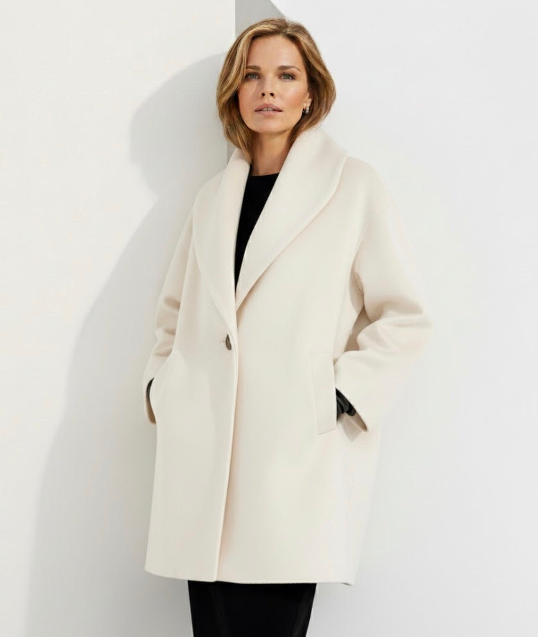 Élyane | Manteau cocon chic, chaleur douce &amp; élégance naturelle