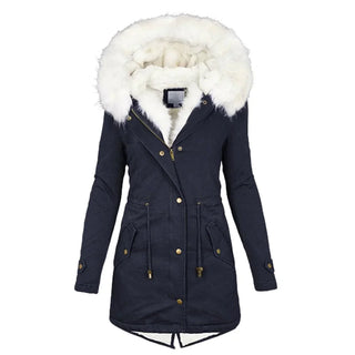 Giulia d’Hiver | Manteau chaud à capuche élégante