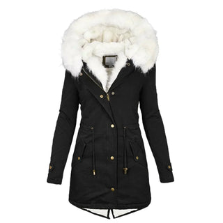 Giulia d’Hiver | Manteau chaud à capuche élégante
