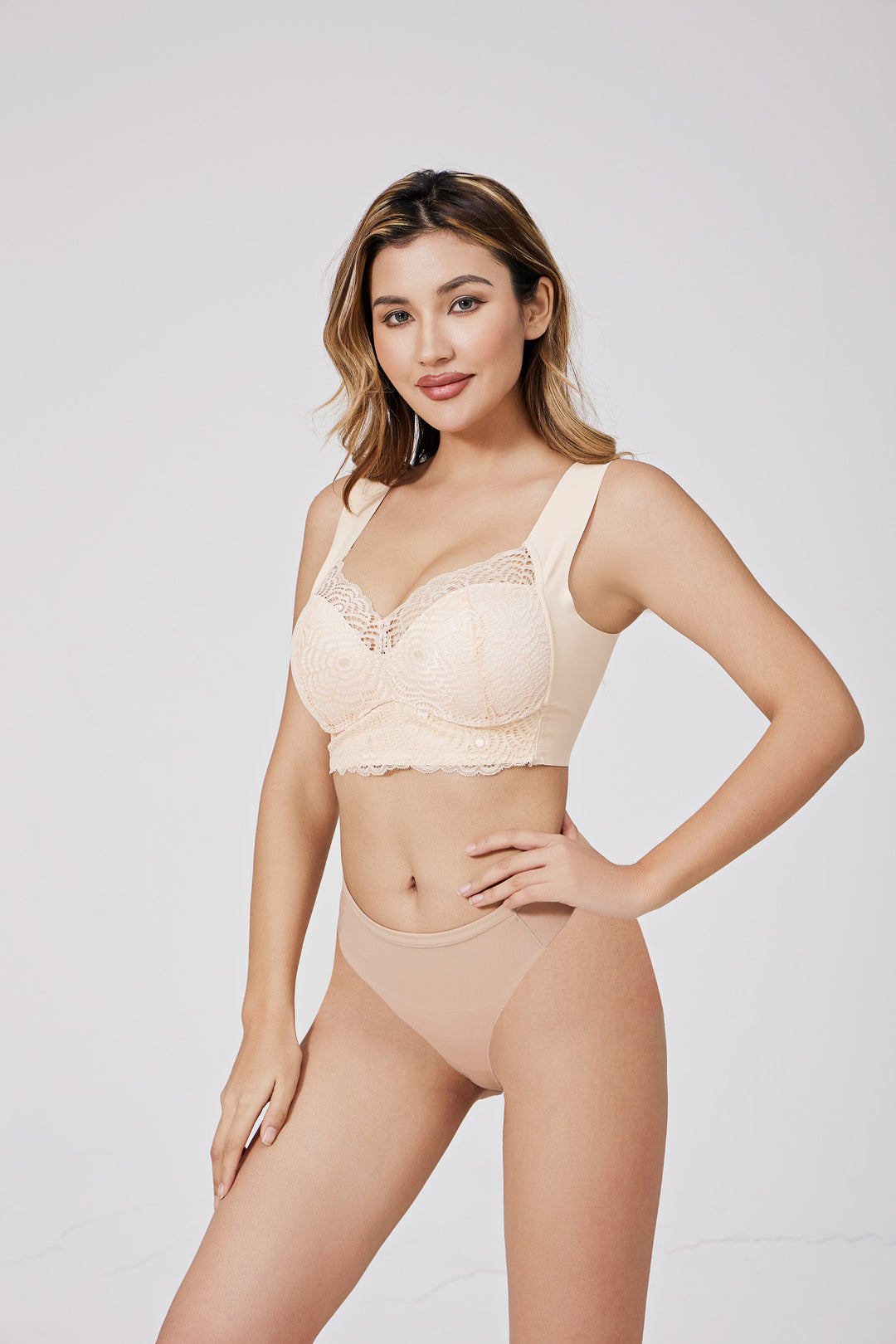 Soutien-gorge push-up beige