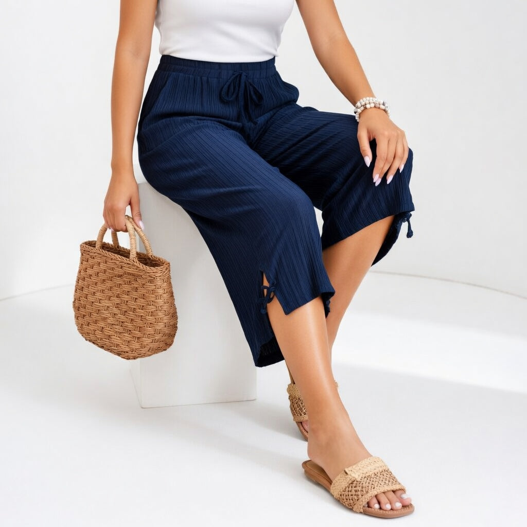 Lauréline | Pantalon fluide élégant confortable estival