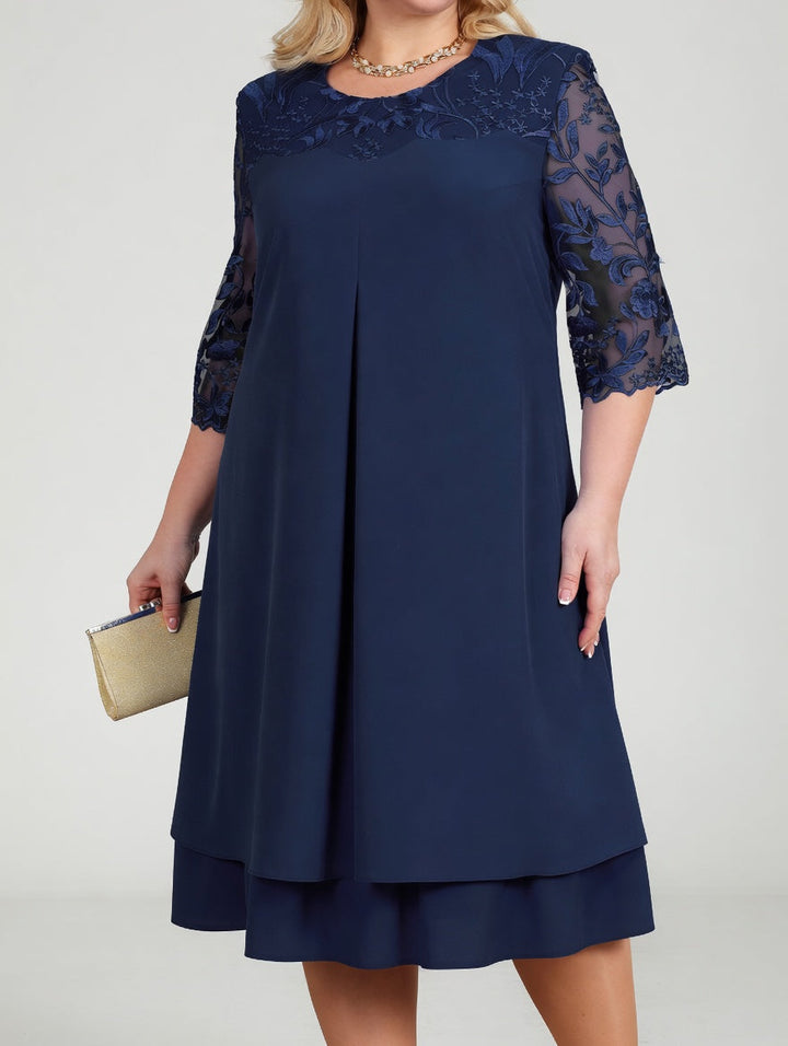 Rosévaine | Robe dentelle élégante cérémonie raffinée