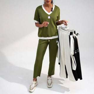 Célestine | Ensemble contrasté moderne élégant confortable