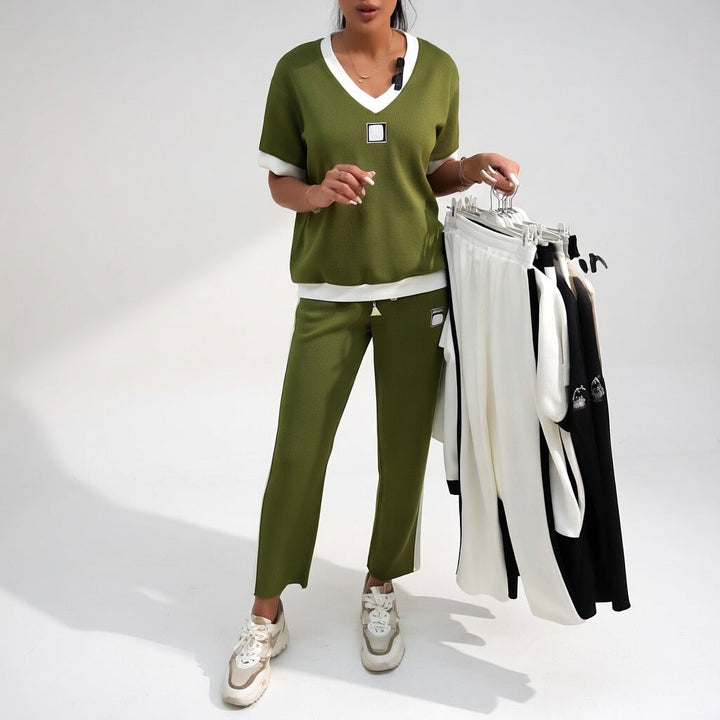Célestine | Ensemble contrasté moderne élégant confortable