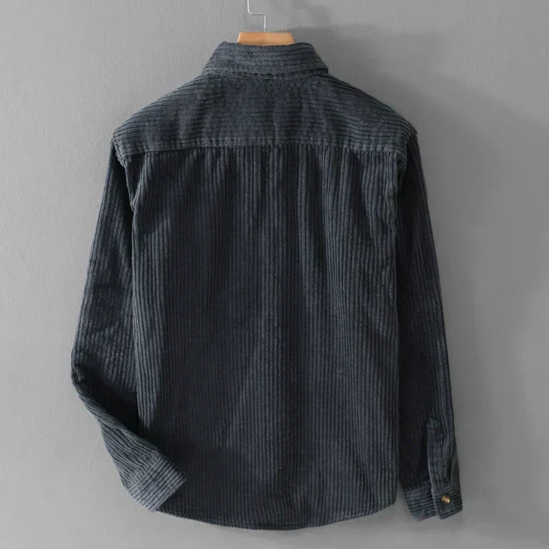 Rafael | Chemise Velours Côtelé Élégance Intemporelle