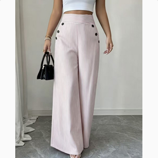 Ondine | Pantalon large à rayures classiques
