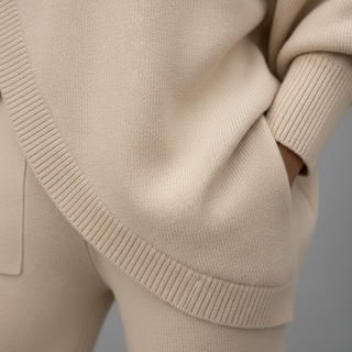 Bernadette | Ensemble tricoté doux et confortable pour moments de détente