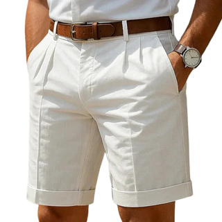 Louvine | Short chino plissé d&