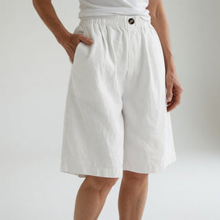 Wandeline | Short large taille élastique confort estival naturel