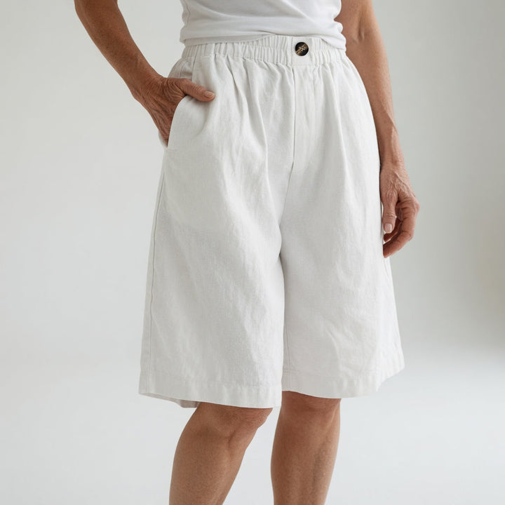 Wandeline | Short large taille élastique confort estival naturel