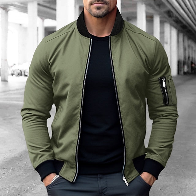Blouson aviateur élégant pour homme