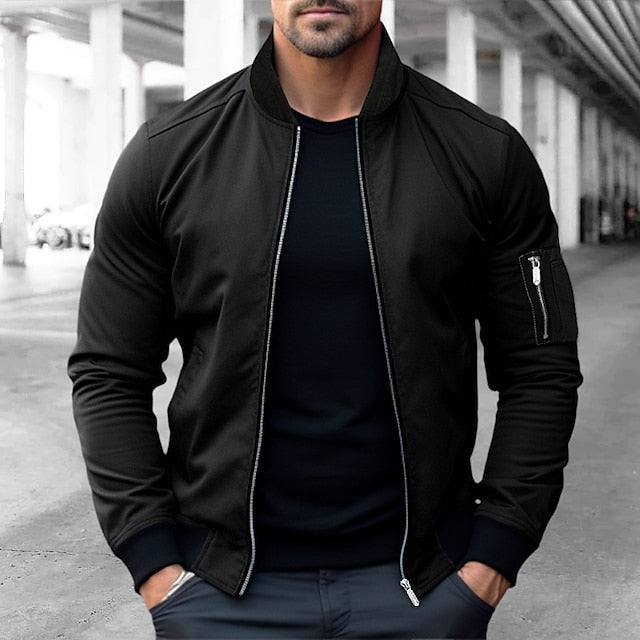 Blouson aviateur élégant pour homme