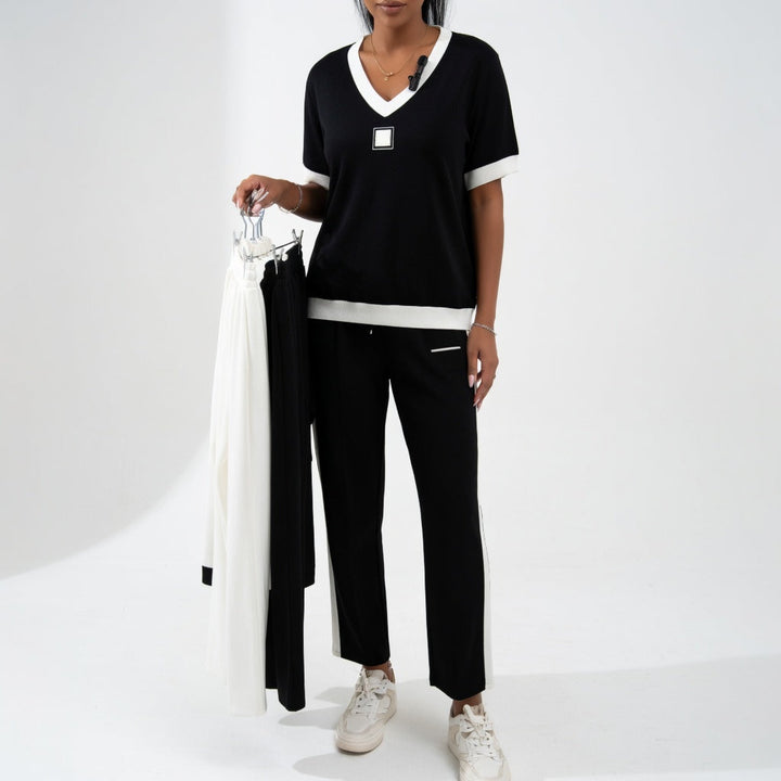 Célestine | Ensemble contrasté moderne élégant confortable