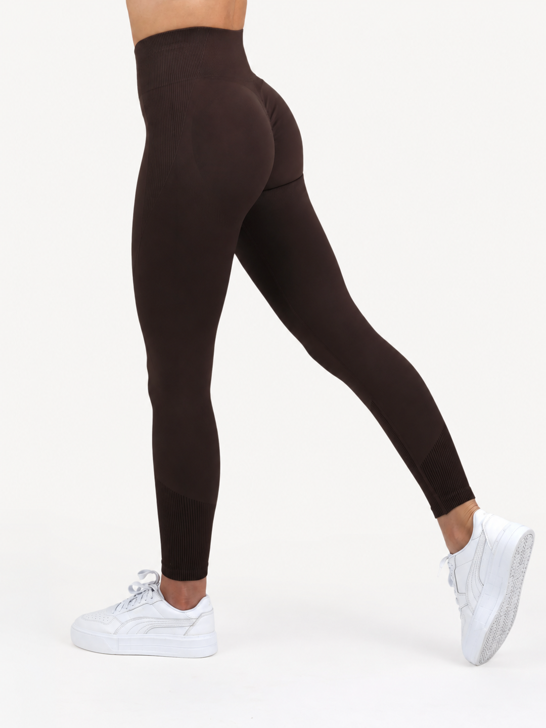 Legging sans couture push-up taille haute