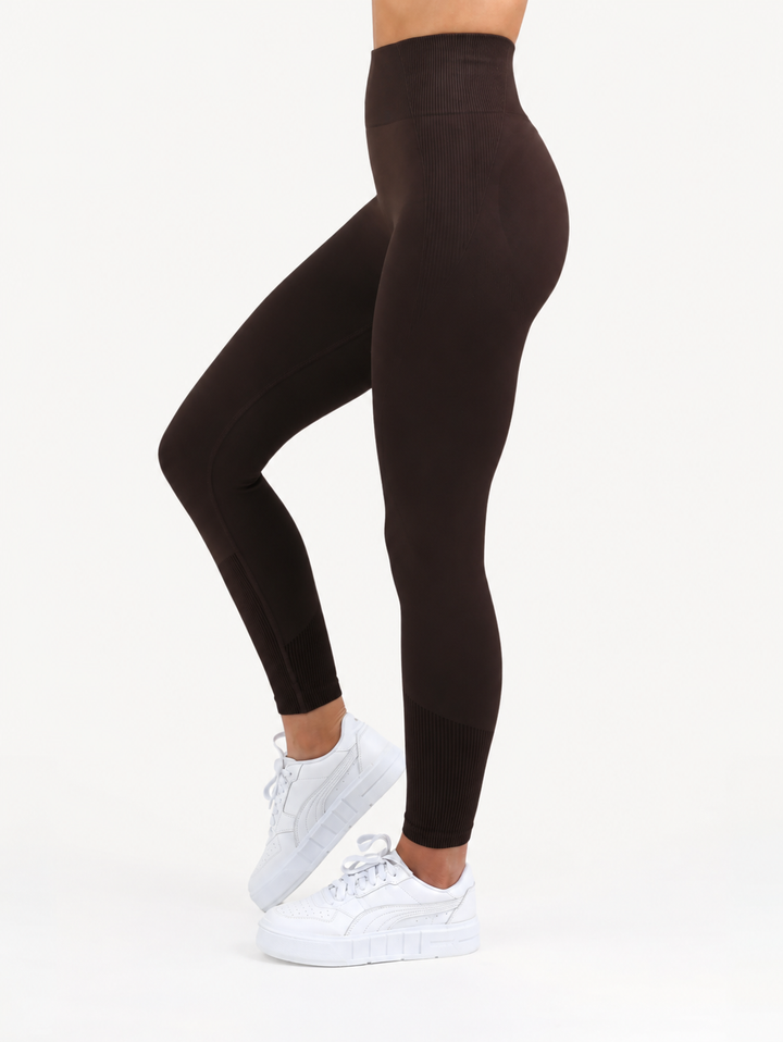 Legging sans couture push-up taille haute