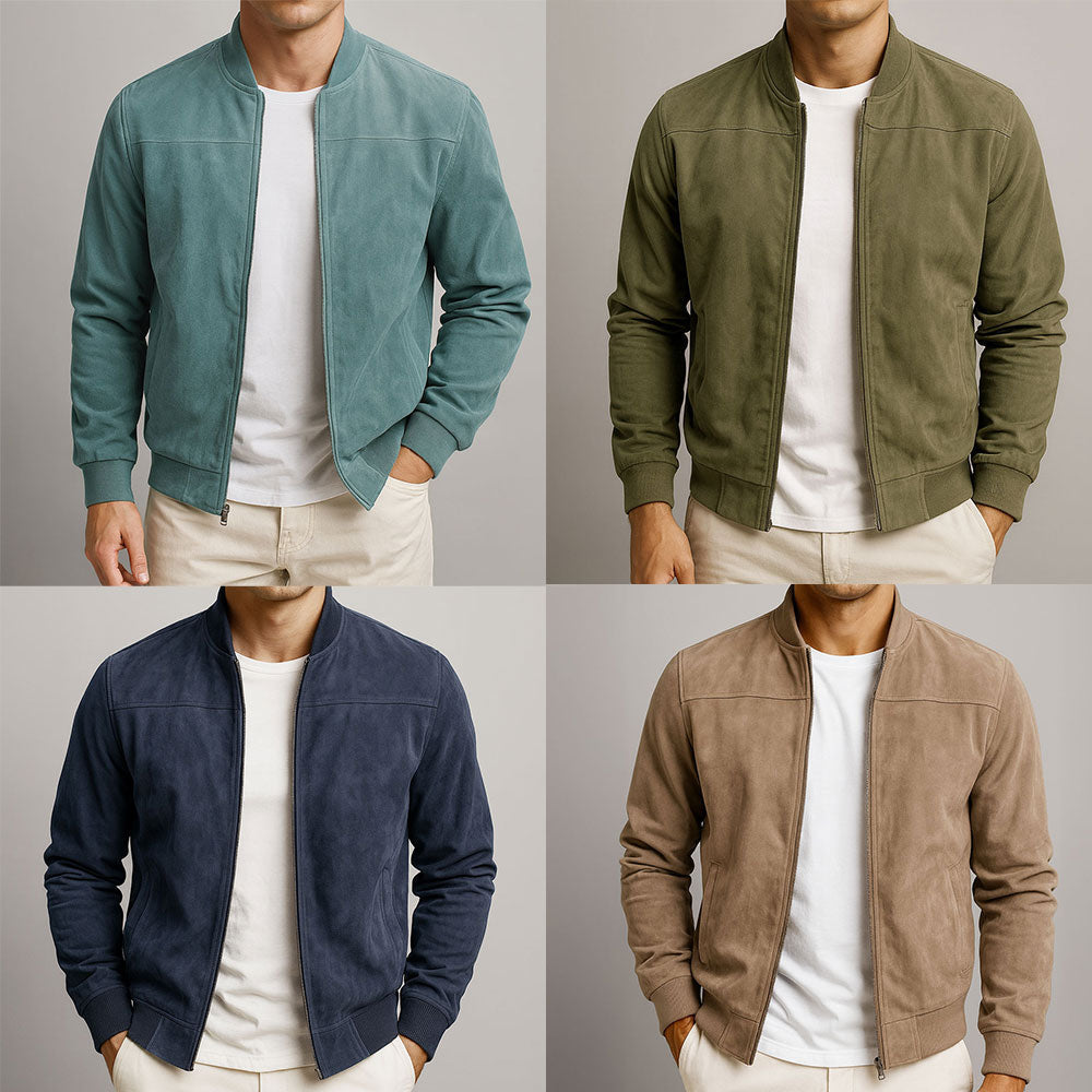 Marceaux | Le Blouson en Suède Authentique pour Homme