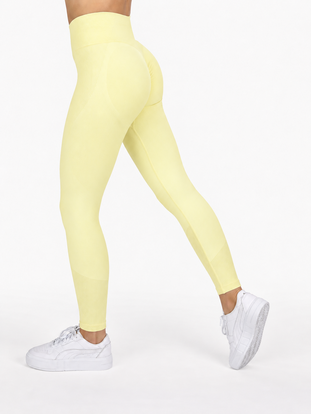 Legging sans couture push-up taille haute