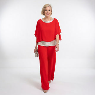 Vivienne | Ensemble élégant deux pièces à coupe fluide