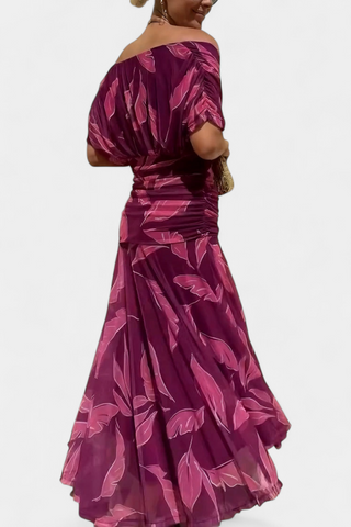 Alizée | Robe florale à grâce aérienne