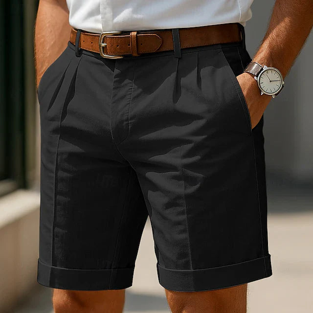 Louvine | Short chino plissé d&
